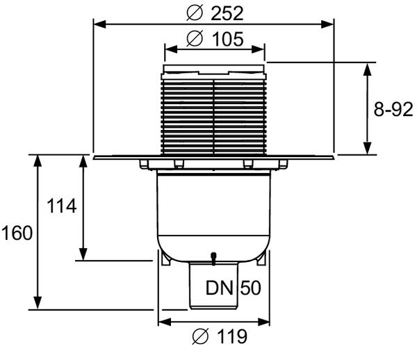 TECEdrainpoint S 130